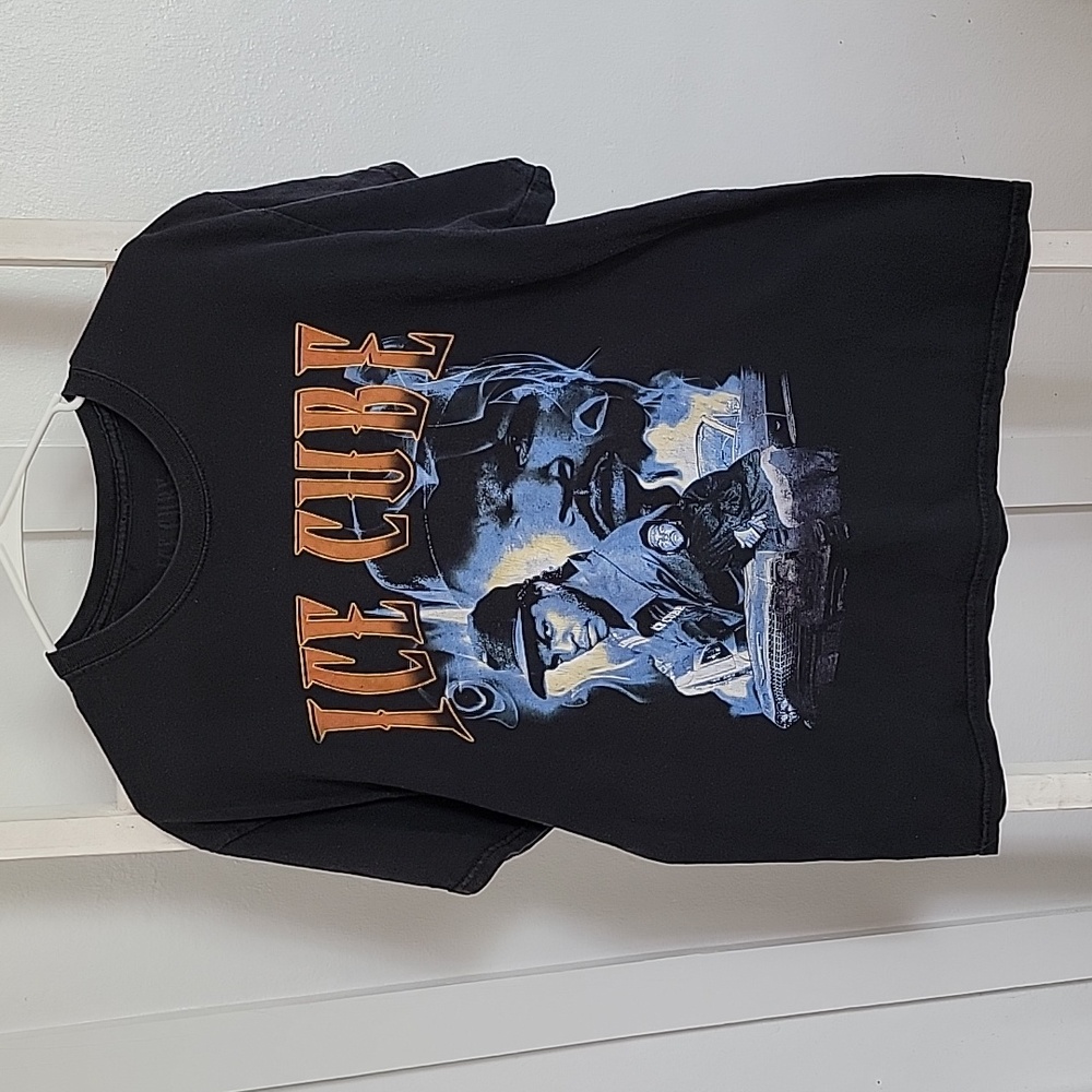 Ice Cube Brand Shirt Tee Tshirt Top Men's Black Graphic Short Sleeve Crew